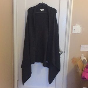 Ava & Viv Charcoal Gray Sweater Vest